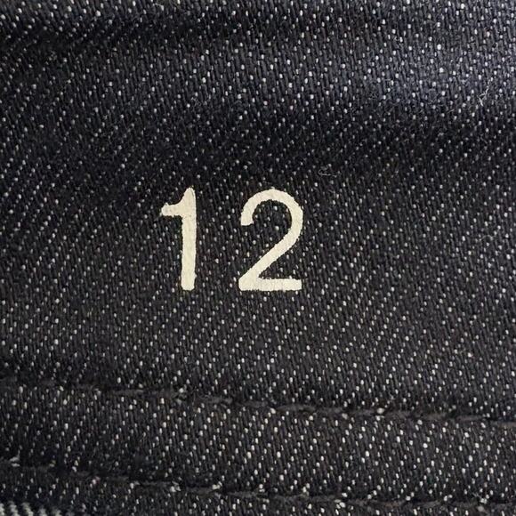 Armani Collezioni Gray Pinstriped Wool Blend Pencil Skirt Career Womens 8 (1732) - Picture 5 of 8